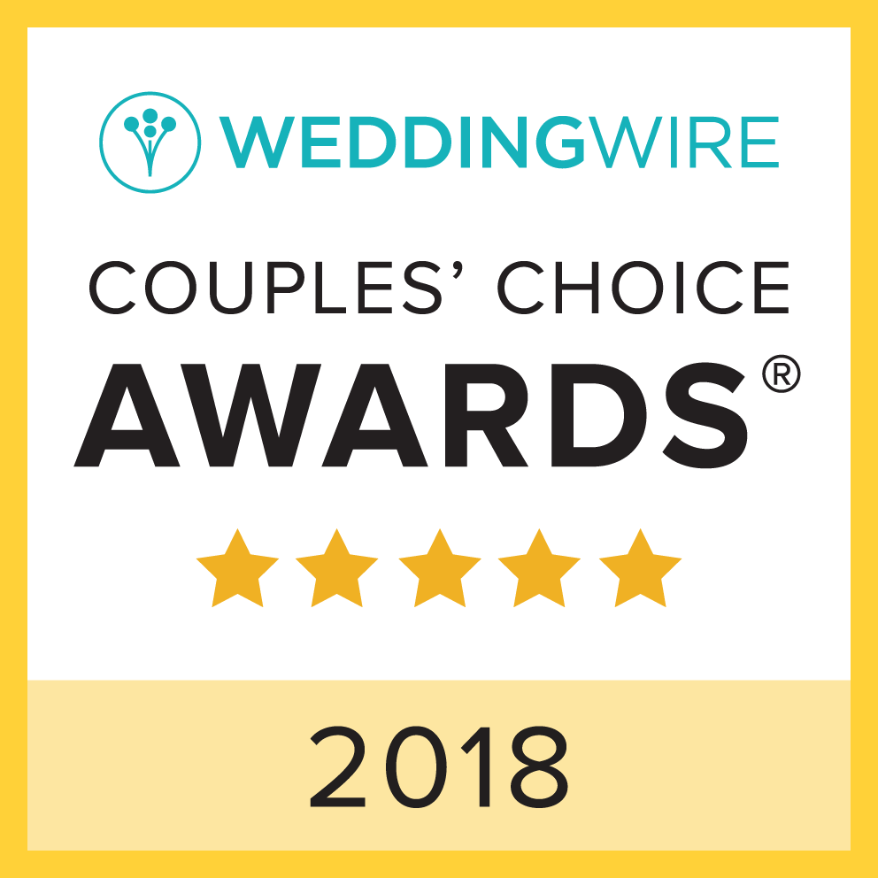 2018 WeddingWire Couples' Choice Award Winner
