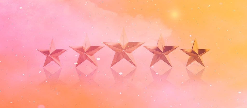 Illustration of 5-star rating
