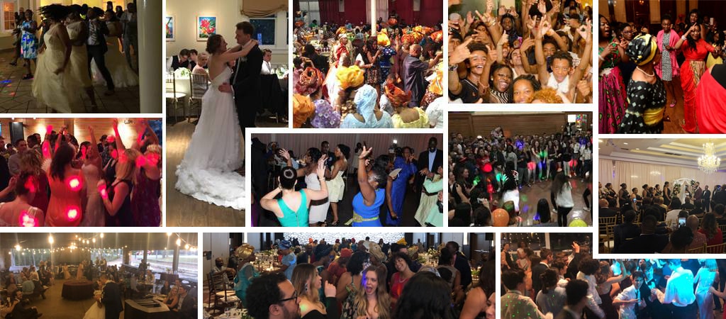 Mosaic of images from past events