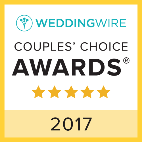 2017 WeddingWire Couples' Choice Award Winner